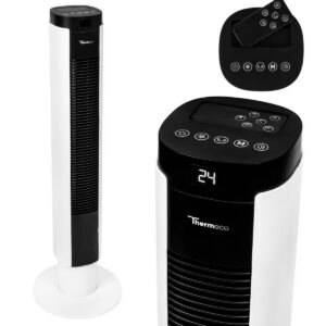 Wentylator kolumnowy Thermeco TFH01 biały