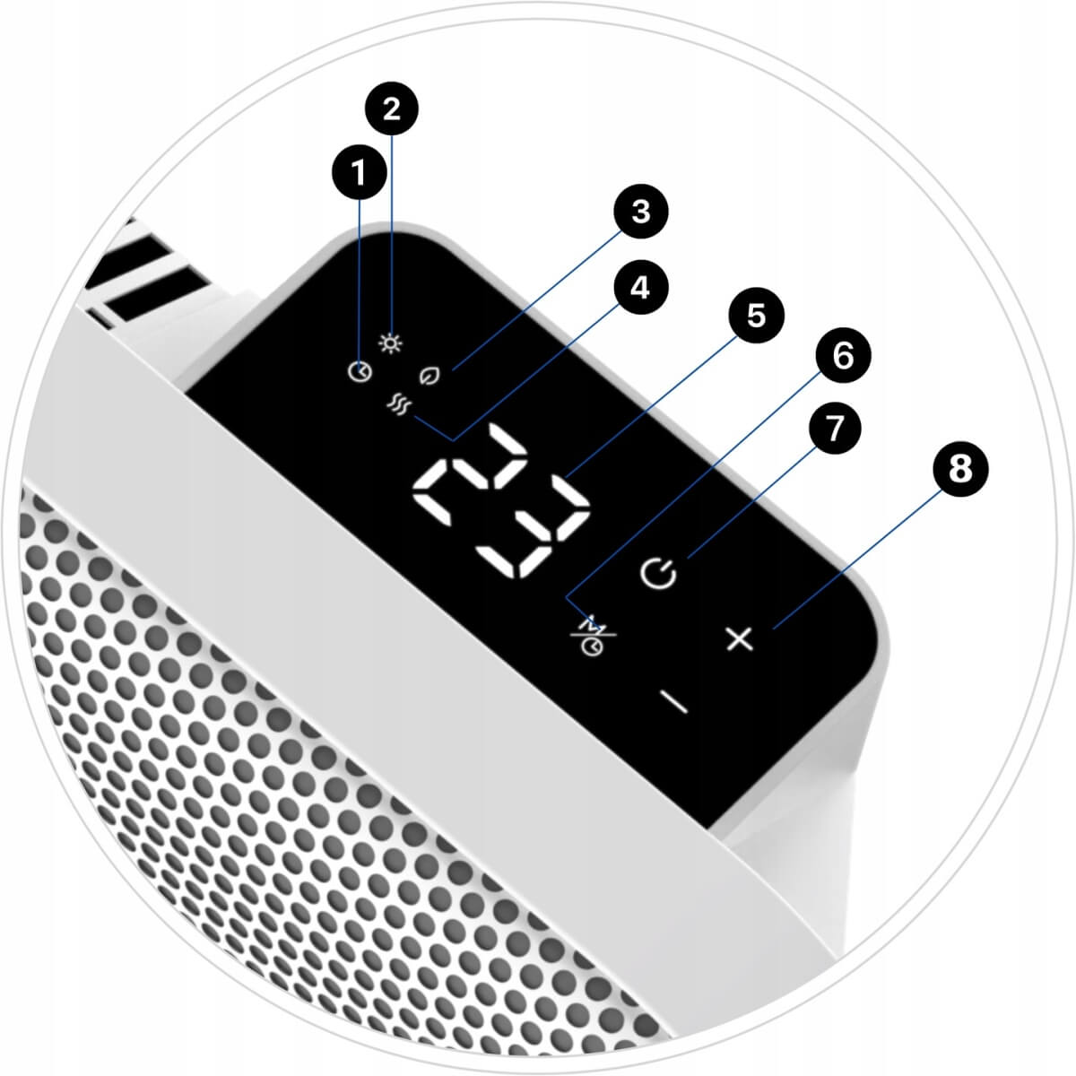 Promiennik ciepła Thermeco VeloHeat 2000W WiFi - obrazek 3