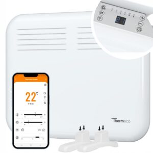 Elektryczny grzejnik ścienny Thermeco Simpla 10+ WiFi