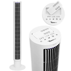 Wentylator kolumnowy Thermeco TFH03L biały