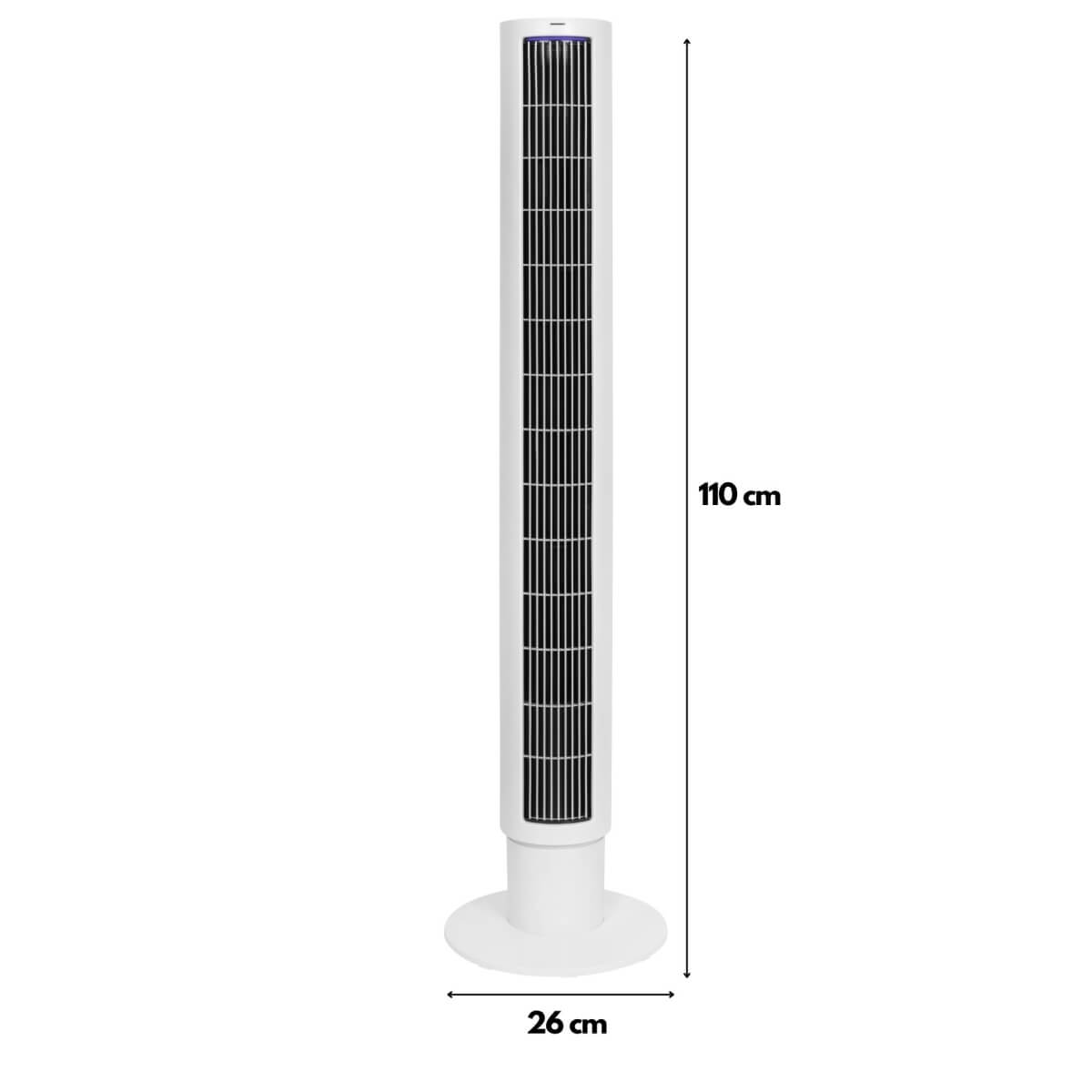 Wentylator kolumnowy Thermeco TFH03L biały - obrazek 4