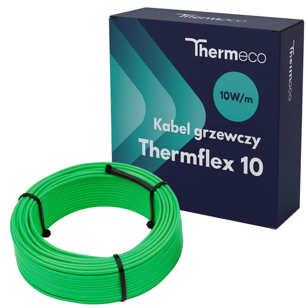 Kabel grzewczy THERMECO Thermflex - 10W/m - 120mb / 1200W