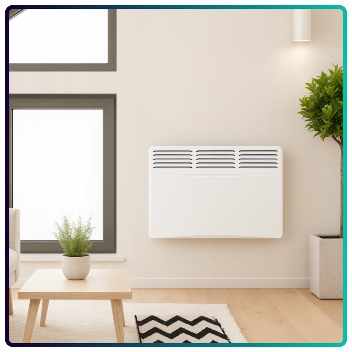 Grzejnik elektryczny konwektorowy NUO 10 1000W - obrazek 10