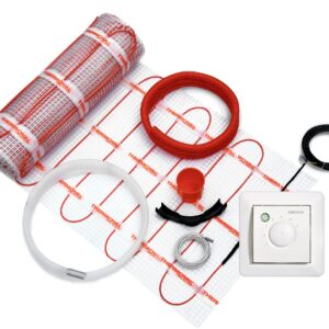 Zestaw ogrzewania podłogowego 5m2 + regulator Ebeco EB Therm 55