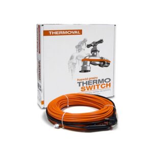 Przewód grzejny TV Thermo Switch 17 W/m do ochrony rur dł. 2 m