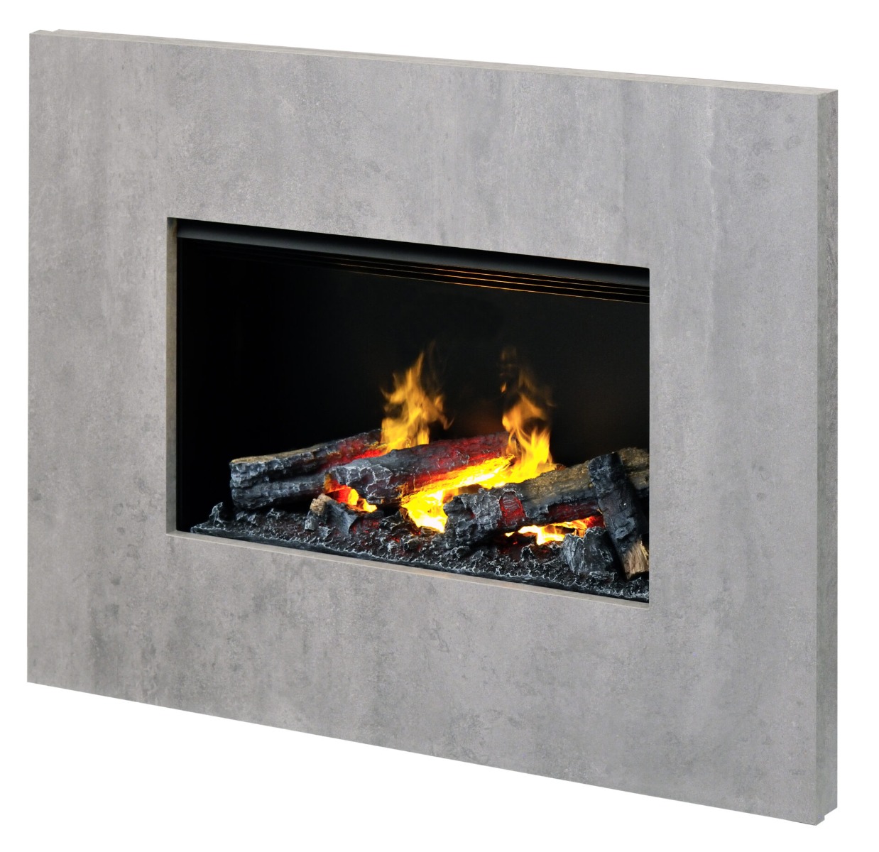 Kominek elektryczny Nissum S Beton Dimplex 3D - obrazek 3
