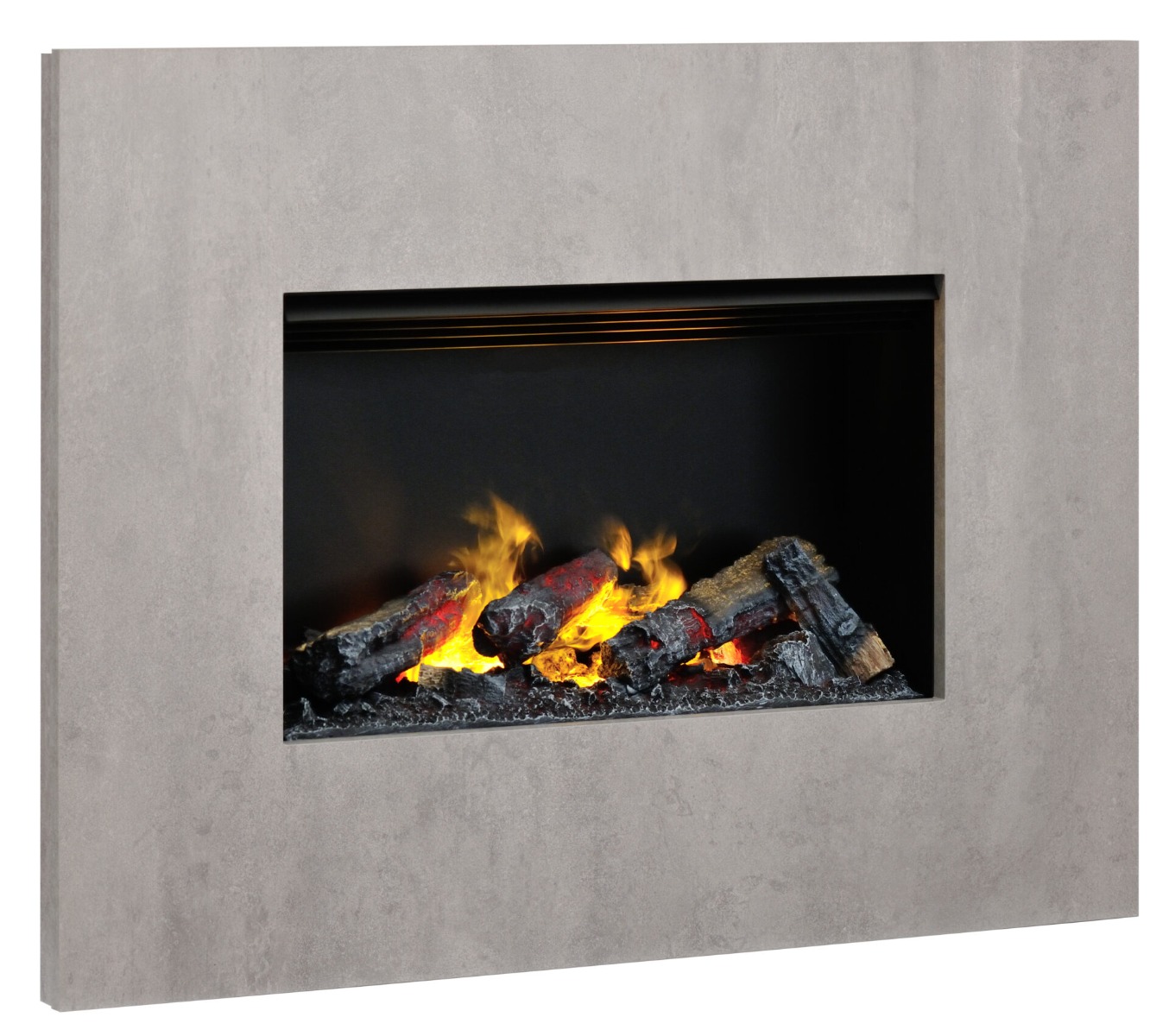 Kominek elektryczny Nissum S Beton Dimplex 3D - obrazek 4