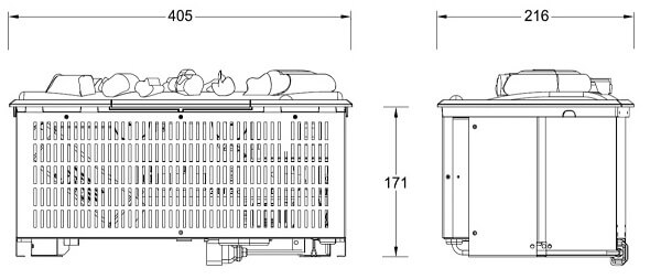 Kaseta kominkowa Dimplex Cassete 400 - OptiMyst 3D - obrazek 5