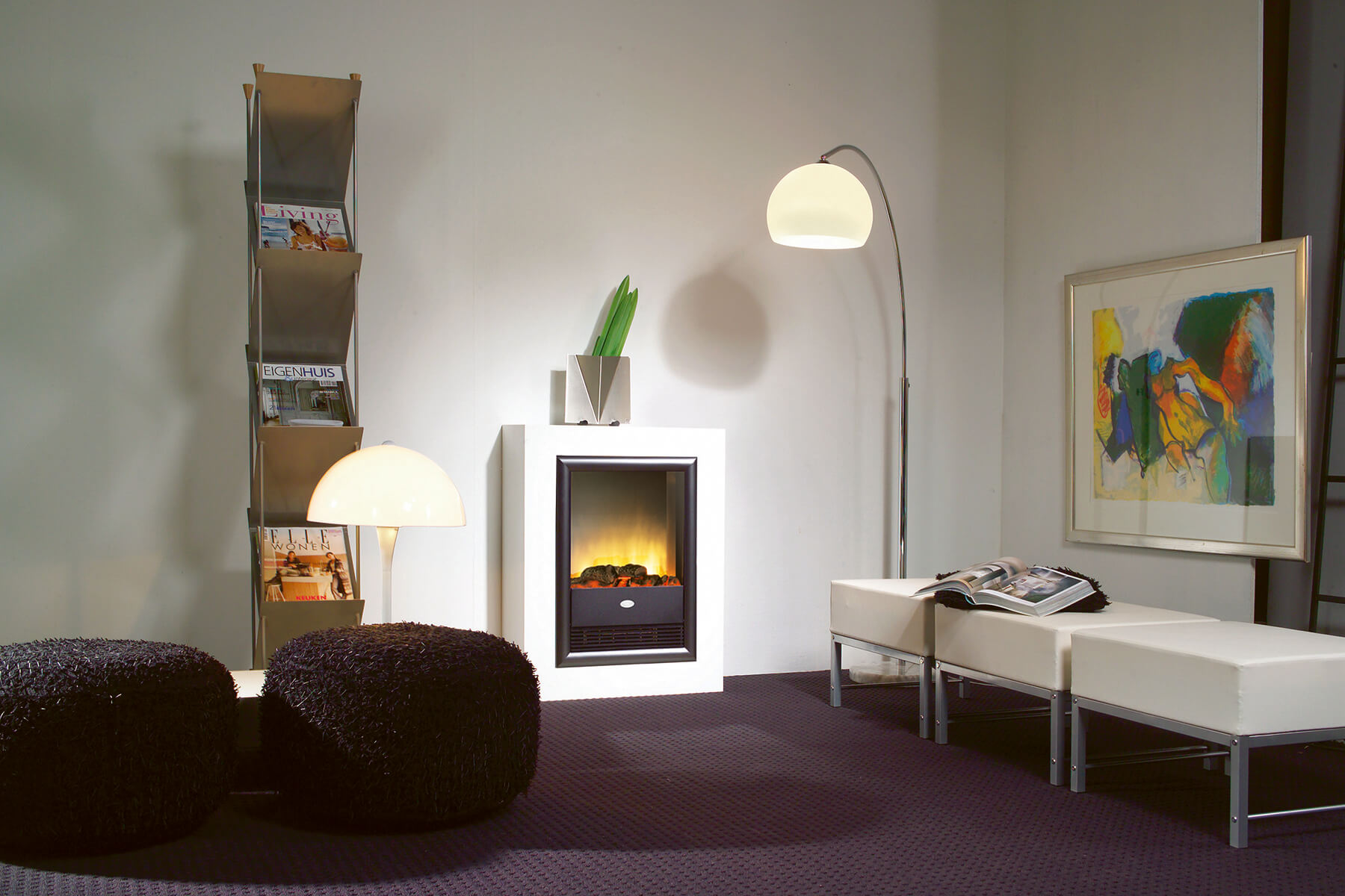 Wkład kominkowy Dimplex - Viotta de luxe LED z pilotem - Hit Sprzedaży - obrazek 3
