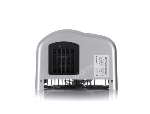 Suszarka do rąk Warmtec MidiFlow - srebrna ABS - obrazek 3