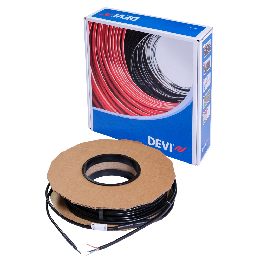Kabel grzewczy DEVIsafe 20T 20W/m, zasilanie jednostronne - 25m / 505 W