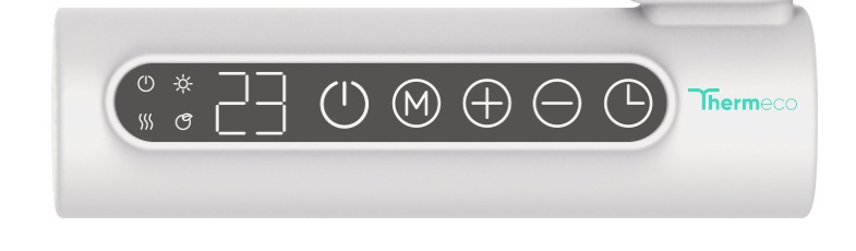 Elektryczny grzejnik łazienkowy - Thermeco Avanta (500 W) - obrazek 6