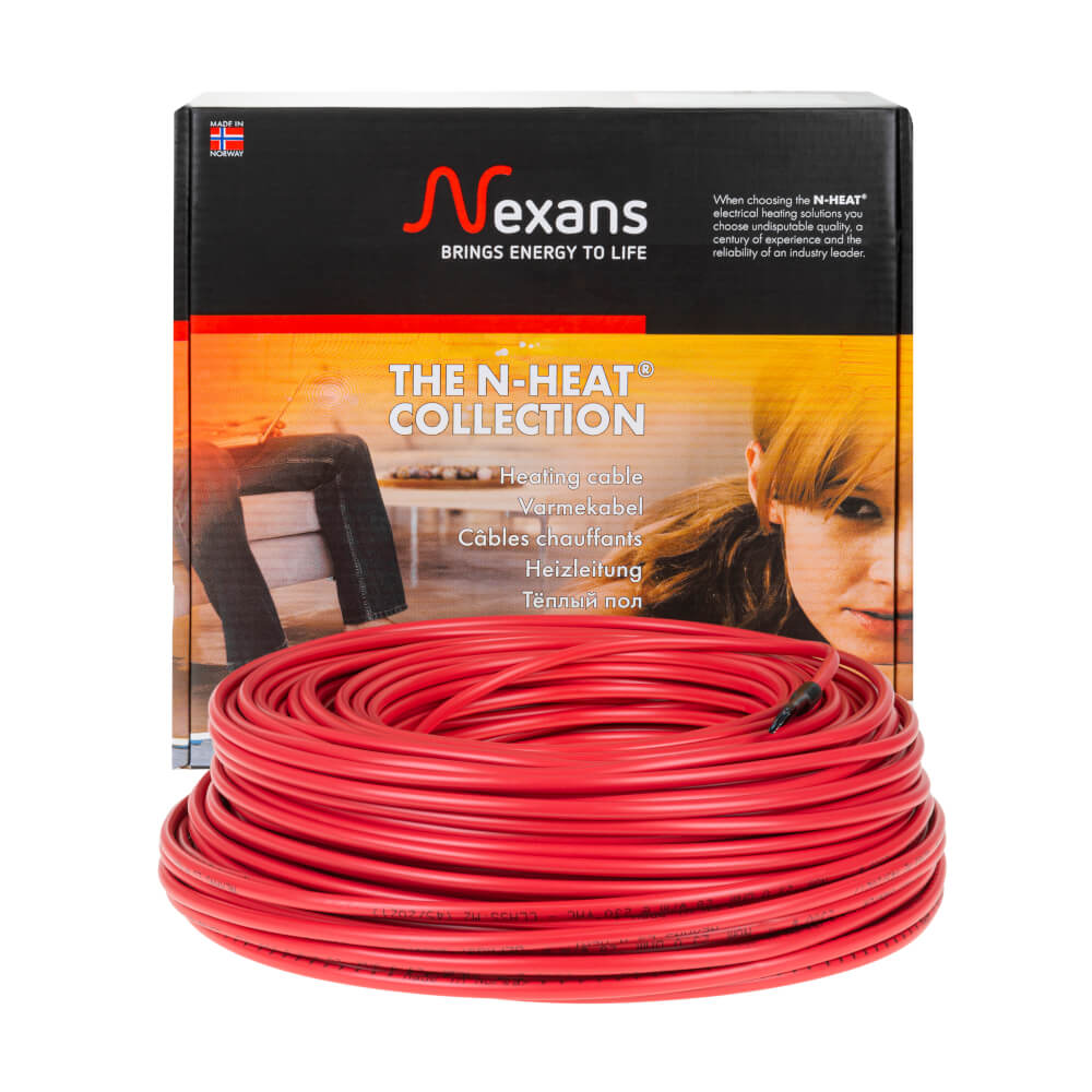 Kabel grzewczy DEFROST SNOW 28W/mb, zasilanie jednostronne - 22,9 m / 640 W