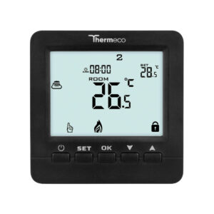 Regulator temperatury Thermeco H8 czarny