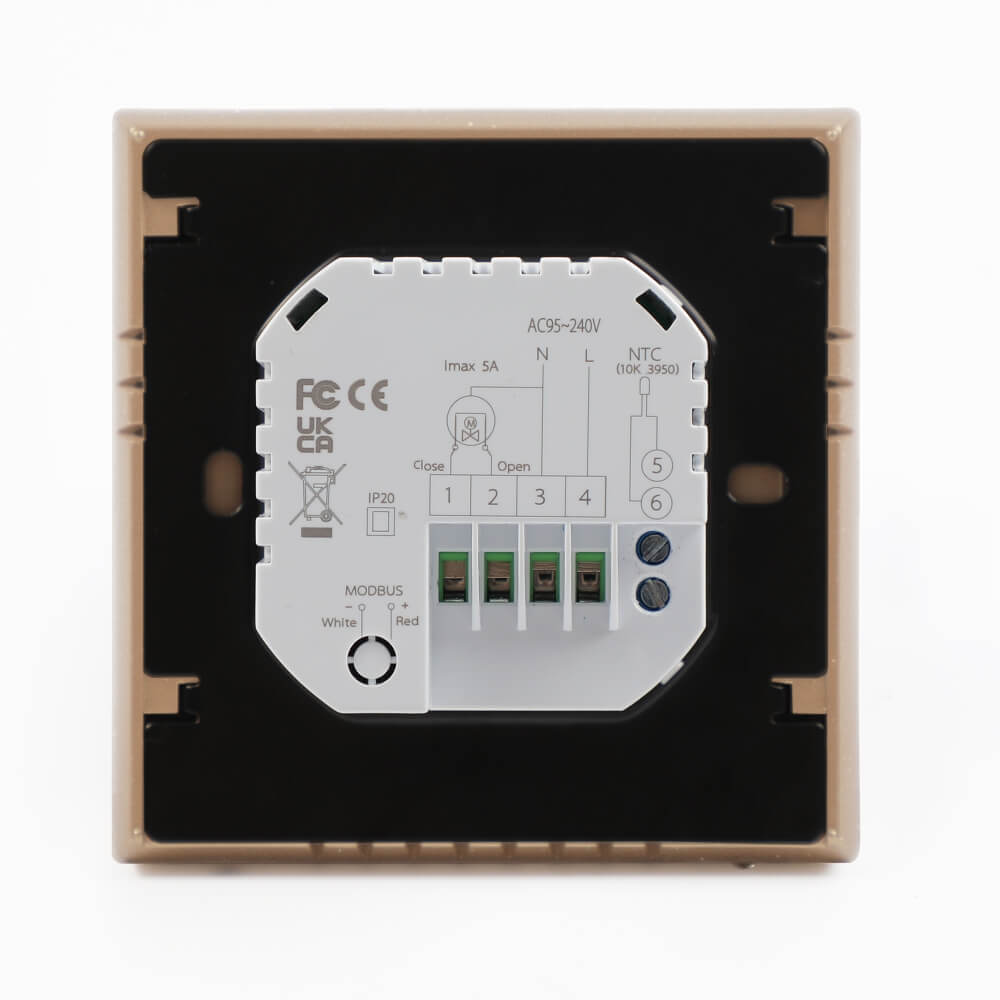 Regulator temperatury Thermeco H20 złoty z WiFi - obrazek 6