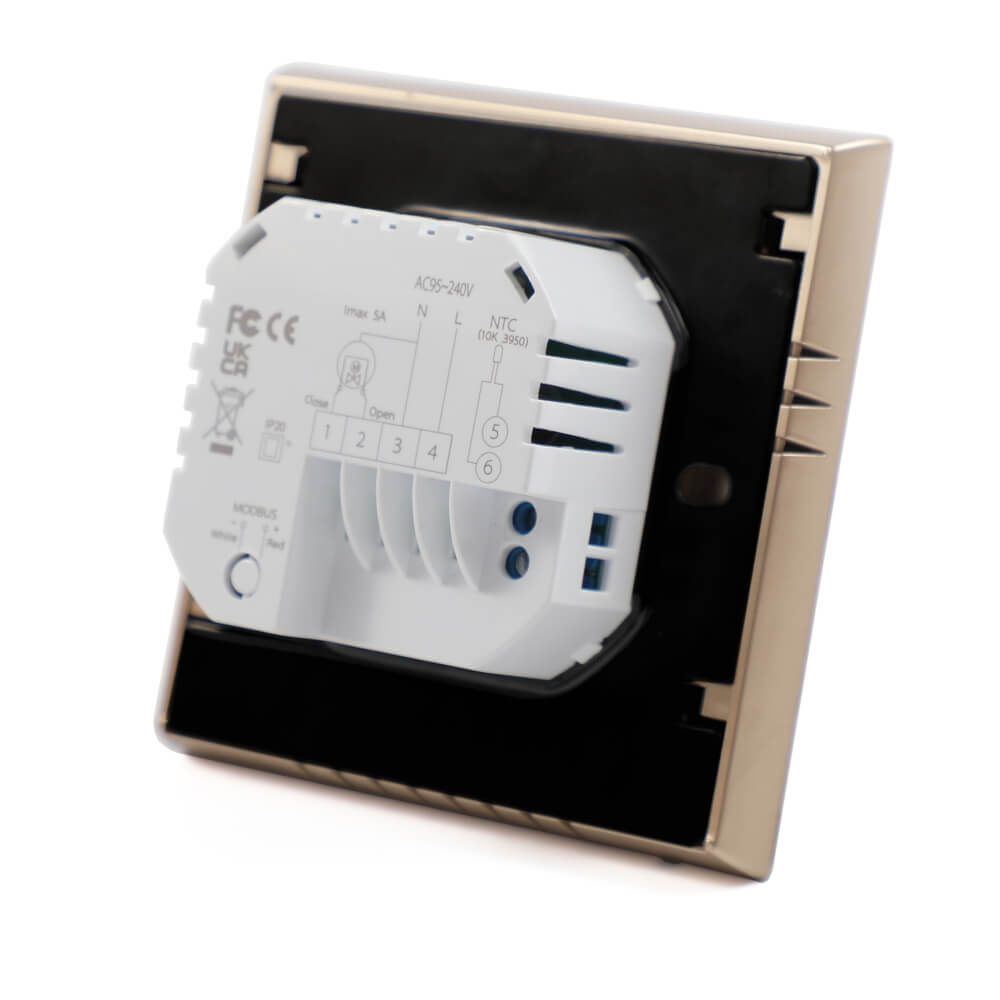 Regulator temperatury Thermeco H20 złoty z WiFi - obrazek 7