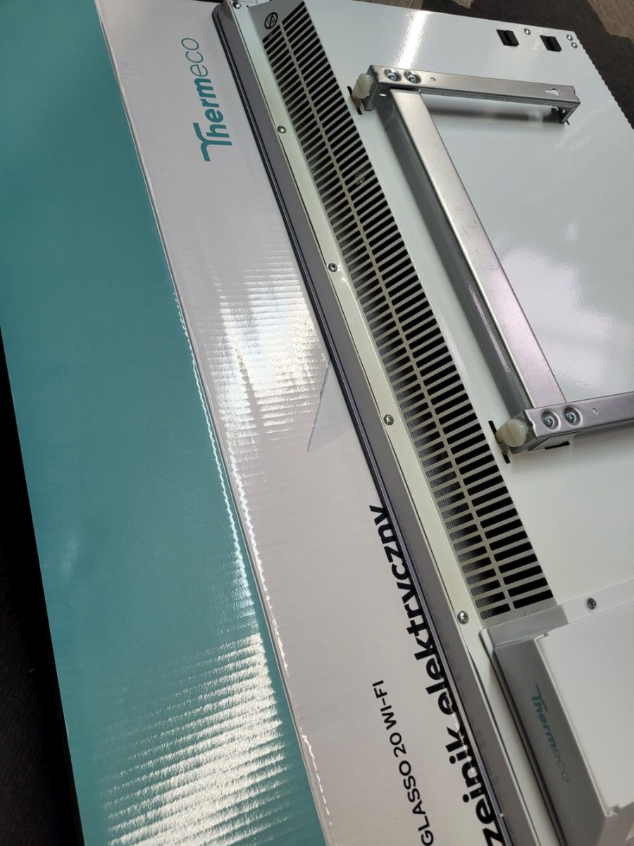 Elektryczny grzejnik szklany Thermeco Glasso 20 z WiFi - OUTLET - obrazek 3