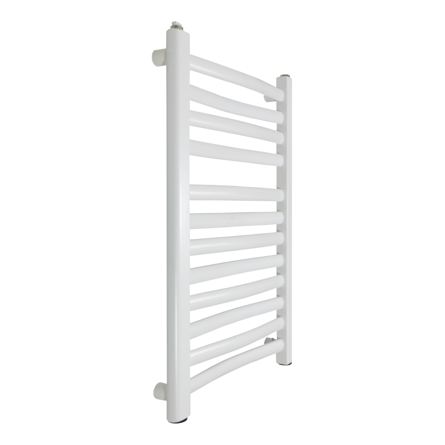 Grzejnik łazienkowy Łezka 3D 675x440 mm - biały