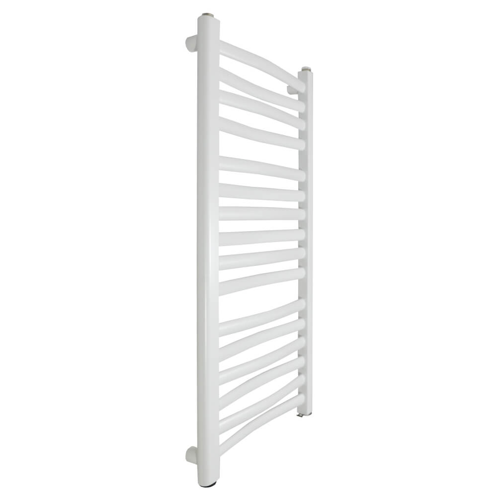 Grzejnik łazienkowy Łezka 3D 675x440 mm - biały - obrazek 3