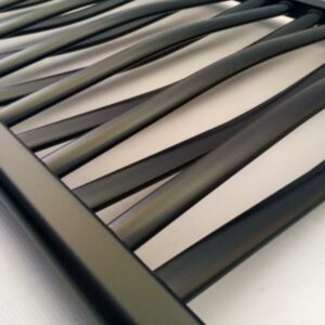Grzejnik łazienkowy Łezka 3D 500x440 mm - czarny