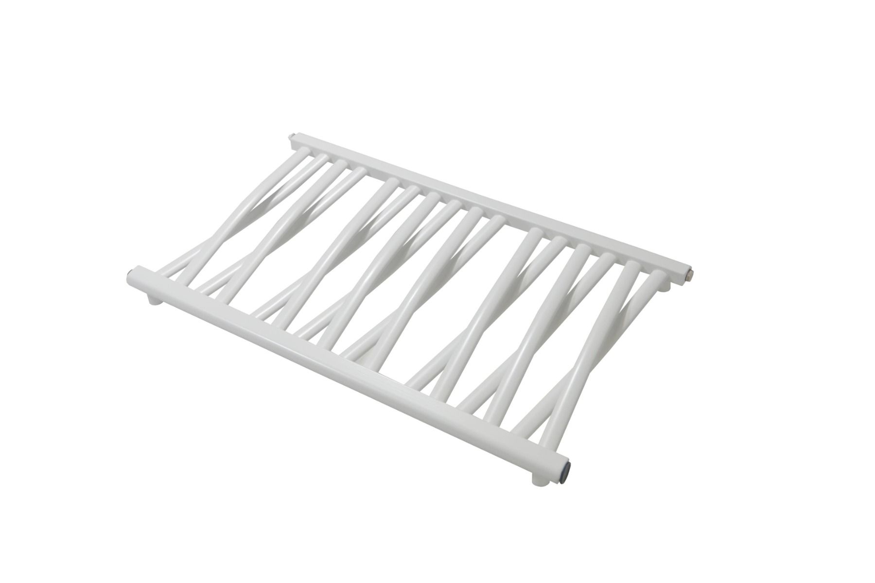 Grzejnik łazienkowy Łezka 3DX 480x440 mm - biały - obrazek 7