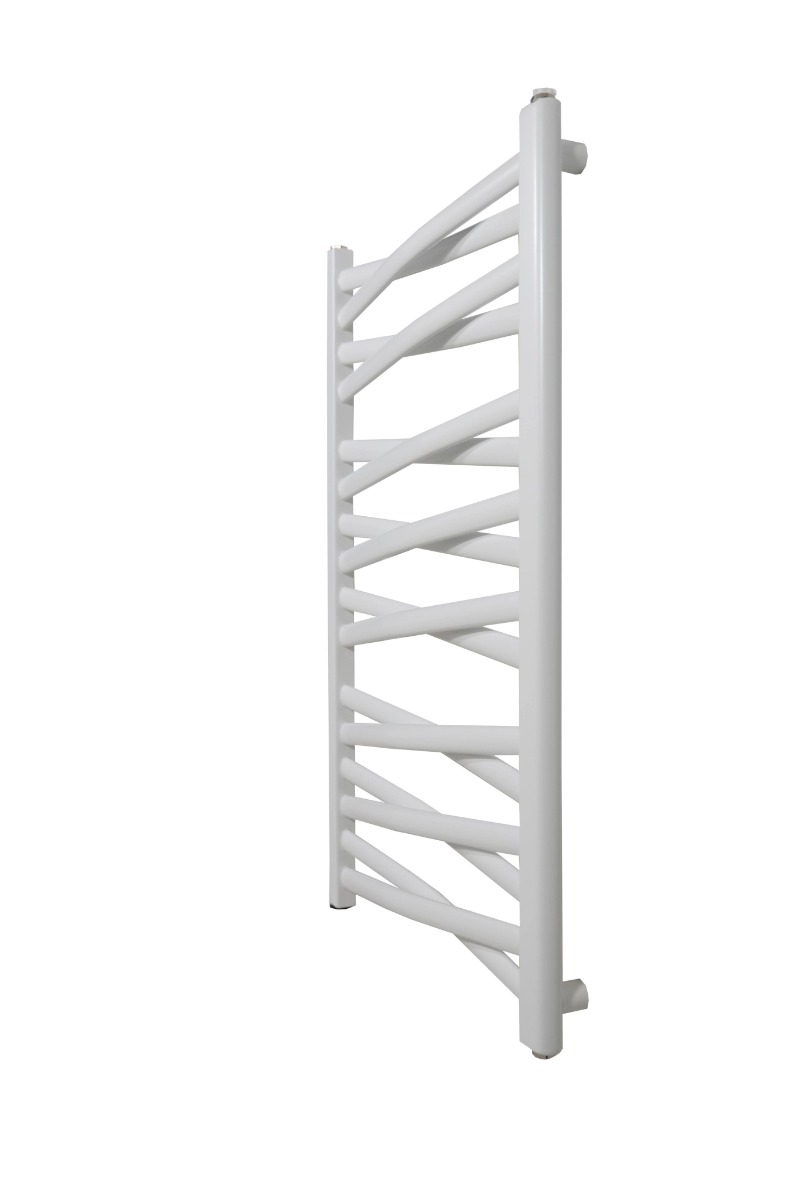 Grzejnik łazienkowy Łezka 3DX 1435x440 mm - biały - obrazek 12