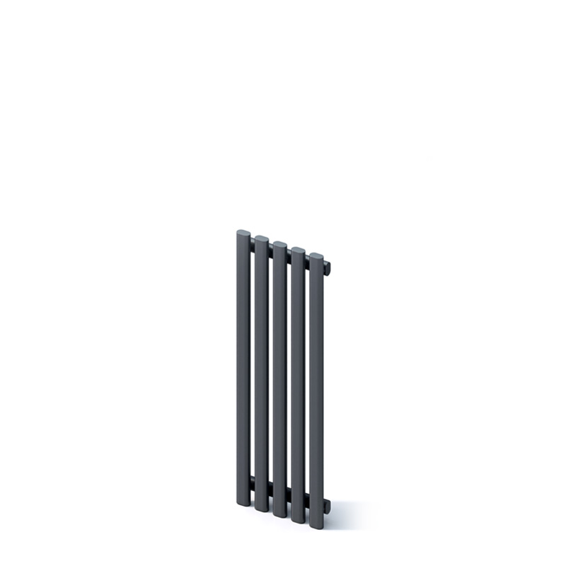 Grzejnik dekoracyjny Lazur 1000x330 mm - czarny - obrazek 3