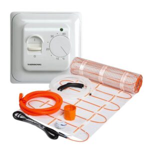 Zestaw ogrzewania podłogowego 2m2 + regulator manualny TVM05
